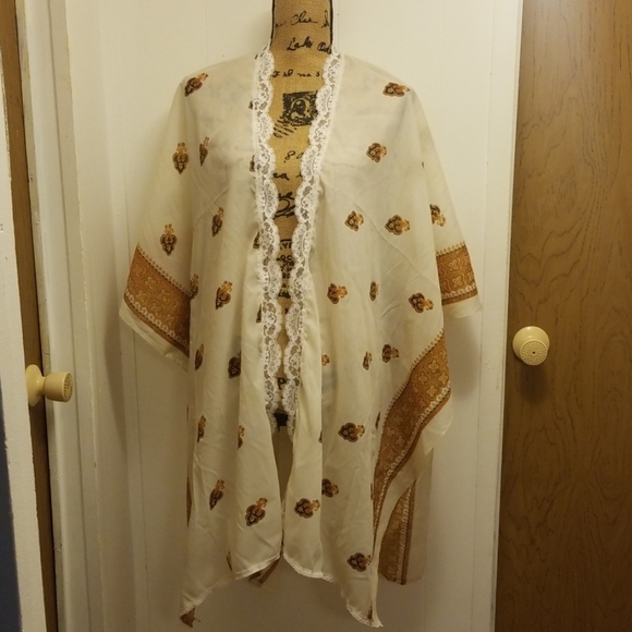 Vintage Other - Kimono Handmade Vintage 1970s Gypsy Hippie Boho